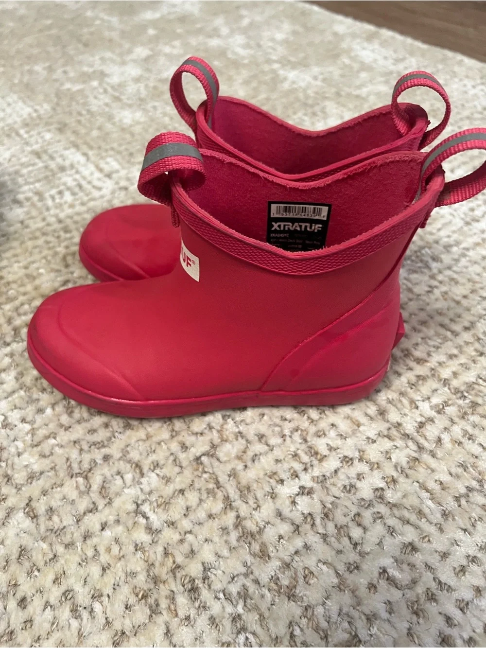 XTRATUF pink girls boots US 12